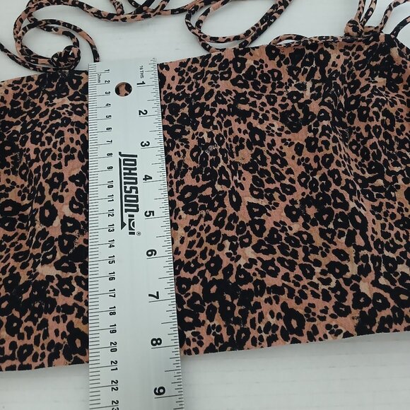 Wilfred Leopard Print Penelope Camisole Crop Aritzia Size Large - Picture 5 of 9